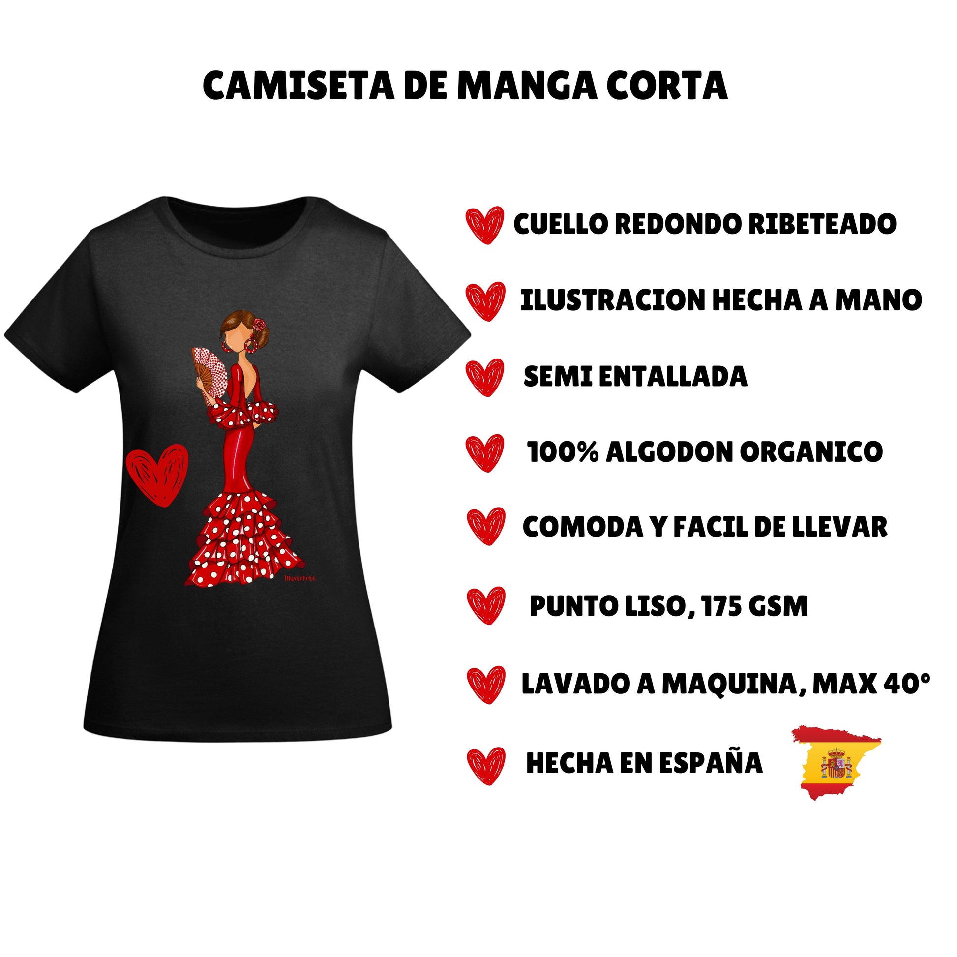 una camiseta de mujer con una imagen de una mujer en un vestido