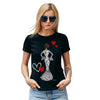 👚 Camiseta Flamencas mujer – Algodón orgánico – Modelo María Blanco 💃 – Solo disponible en Amazon