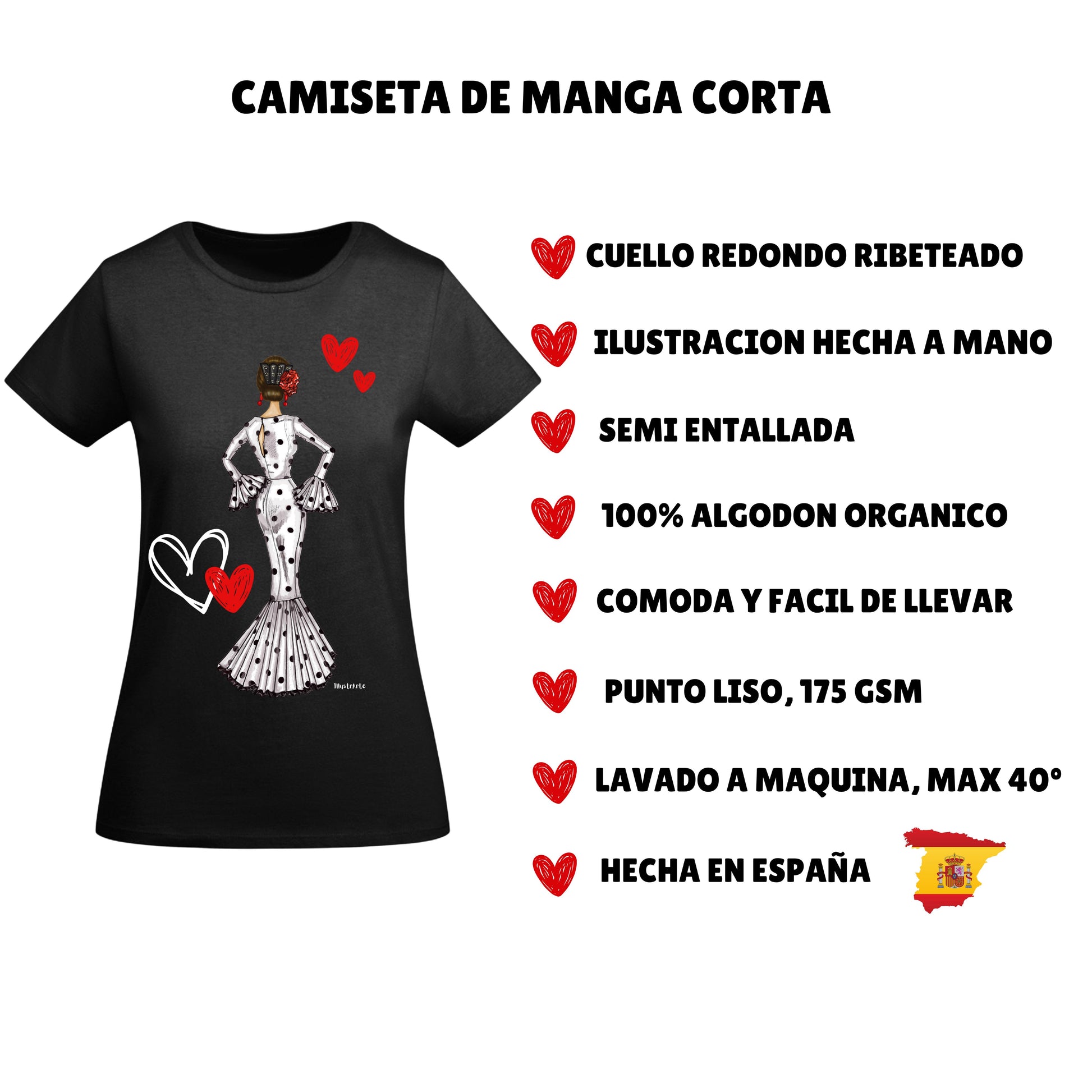 una camiseta de mujer con una imagen de una mujer en un vestido