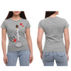 👚 Camiseta Flamencas mujer – Algodón orgánico – Modelo María Blanco 💃 – Solo disponible en Amazon