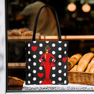 Bolso reutilizable y resistente, perfecto para el trabajo o la playa, con diseño flamenca María, ideal para aquellos que buscan un estilo único.