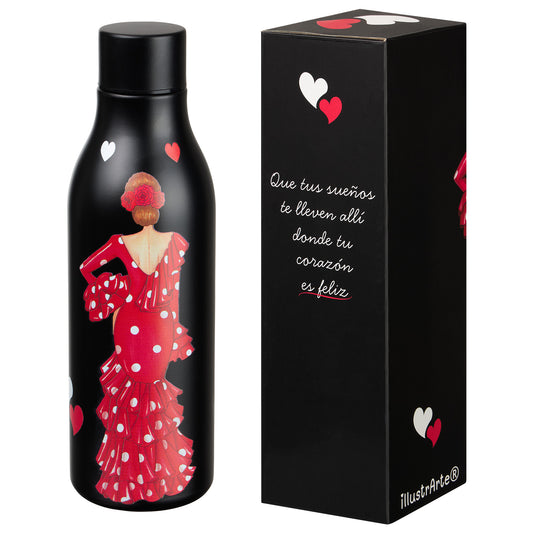 Garrafa 500ml em Aço Inox - Modelo Pepa