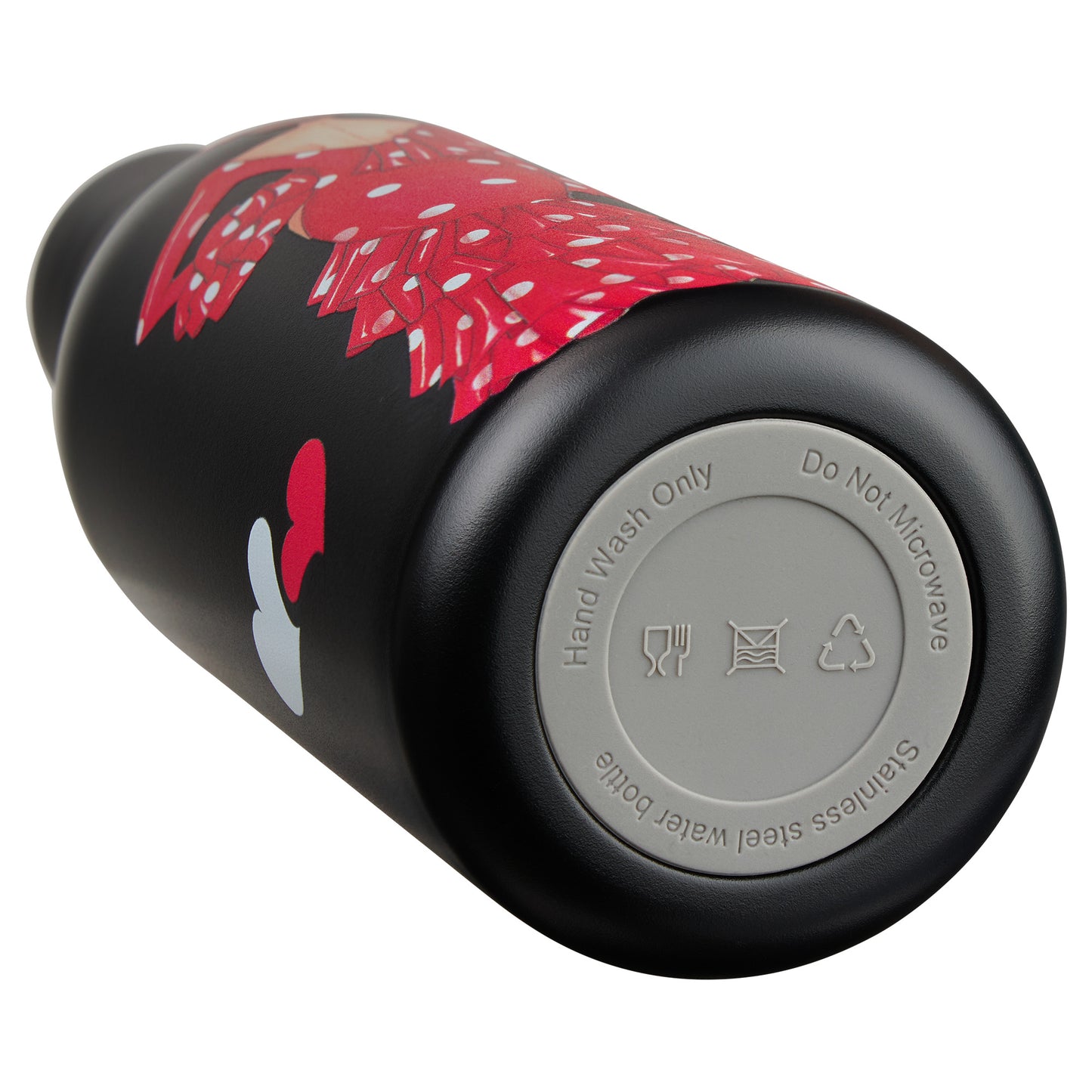 Pack Regalo Flamenca Macarena – Botella Térmica Negra con Vestido Rojo + Neceser Granada “Macarena Fondo Negro”