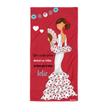 illustrArte beach towel 80 x 155 cm – Pepa Feliz design