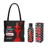 Pack Botella Térmica + Bolso Tote Málaga Flamenco | Diseño illustrArte | Idea de Regalo Original