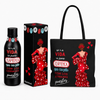 Pack Botella Térmica + Bolso Tote Málaga Flamenco | Diseño illustrArte | Idea de Regalo Original