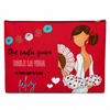 Neceser o Estuche Granada Colección illustrArte – Diseño Doble Cara – 22x17 cm – Impermeable – Bolsa de Aseo, Maquillaje o Material Escolar