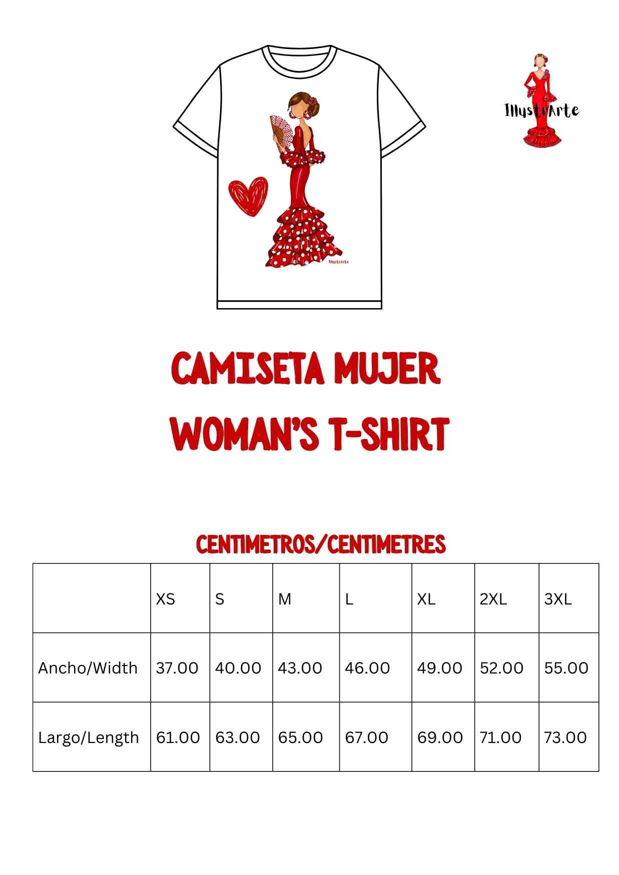 una camiseta de mujer con una imagen de una mujer en un vestido