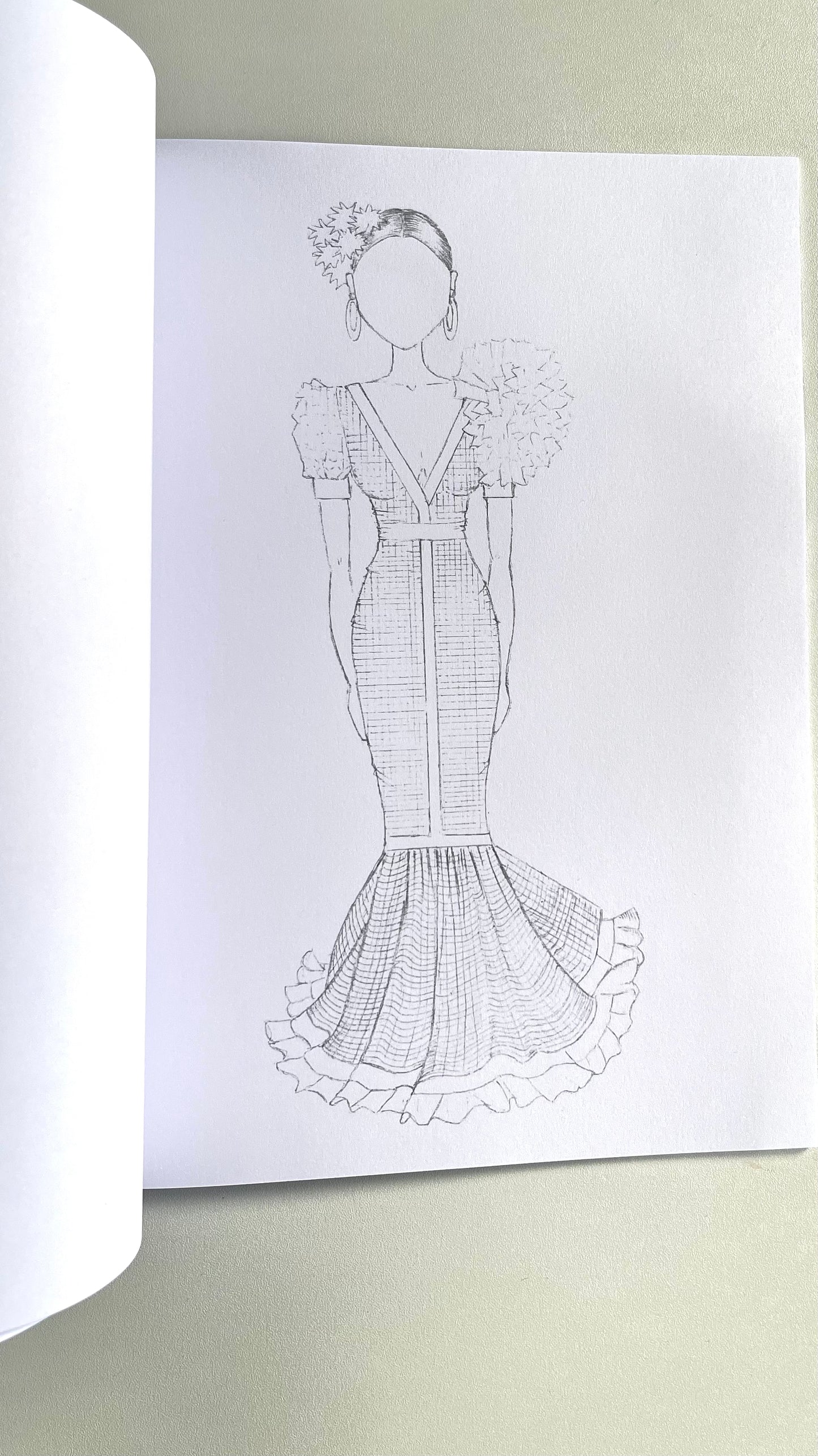 Cuaderno Flamenco para Colorear – illustrArte: Convierte cada página en una obra de arte 💃🎨