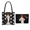 Pack Bolso Málaga + Neceser Granada – Diseño Flamenco illustrArte