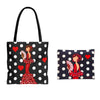Pack Bolso Málaga + Neceser Granada – Diseño Flamenco illustrArte
