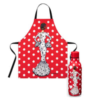Flamenco Gift Set: Insulated Bottle + Apron – Gift Boxed