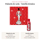 Pack pañuelo de seda y botella térmica María Blanco: qué incluye