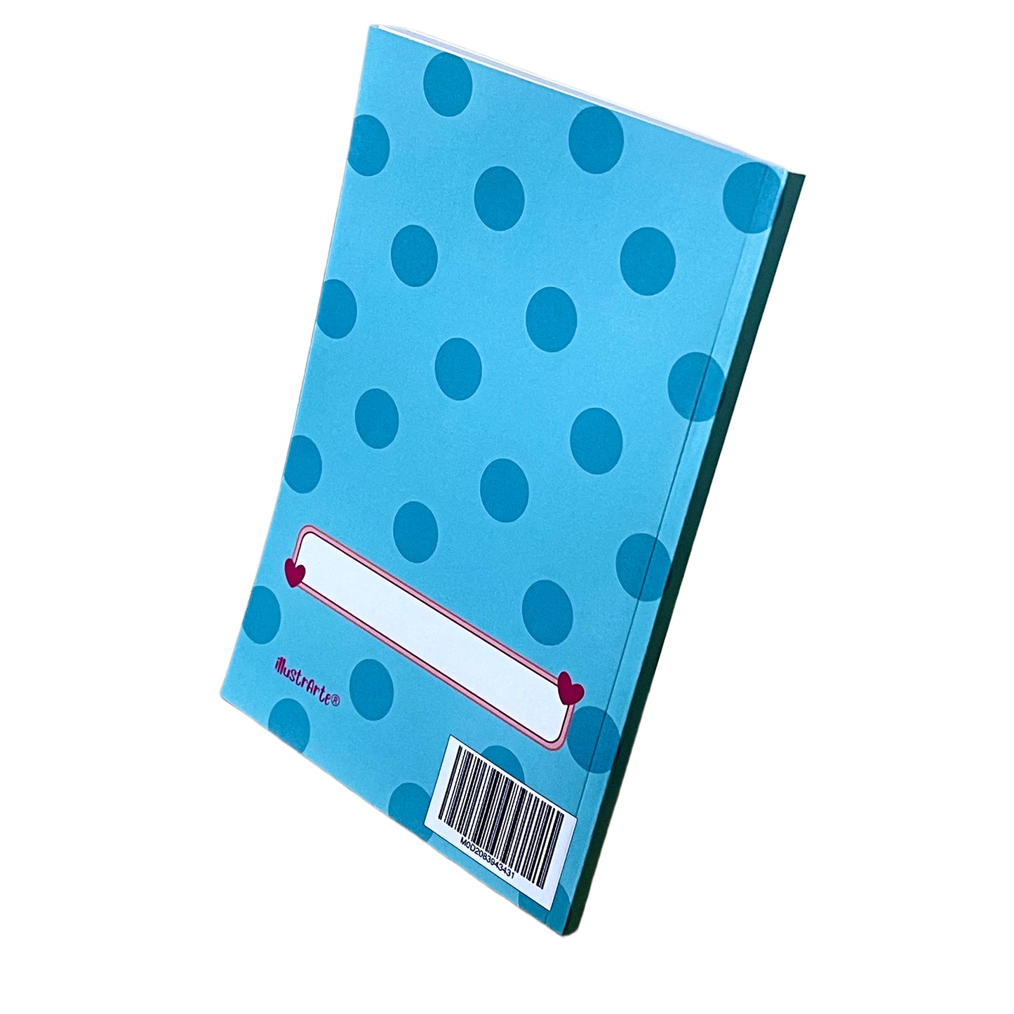 Cuaderno Flamenco “Manuela – Fondo Turquesa” – 6×9” (15,24×22,86 cm) – 120 Páginas Rayadas – Diseño illustrArte