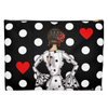 Granada “Flamenca María Blanco” Toiletry Bag or Case – Double-Sided Design – Red Background with White Polka Dots – 22x17 cm – Waterproof – Toiletry Bag, Makeup Bag or School Supplies