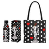 Pack Botella Térmica + Bolso Tote Málaga Flamenco | Diseño illustrArte | Idea de Regalo Original