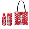 Pack Botella Térmica + Bolso Tote Málaga Flamenco | Diseño illustrArte | Idea de Regalo Original