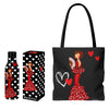 Pack Botella Térmica + Bolso Tote Málaga Flamenco | Diseño illustrArte | Idea de Regalo Original
