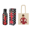 Pack Botella Térmica + Bolsa Tote Cádiz Flamenca | Diseño illustrArte