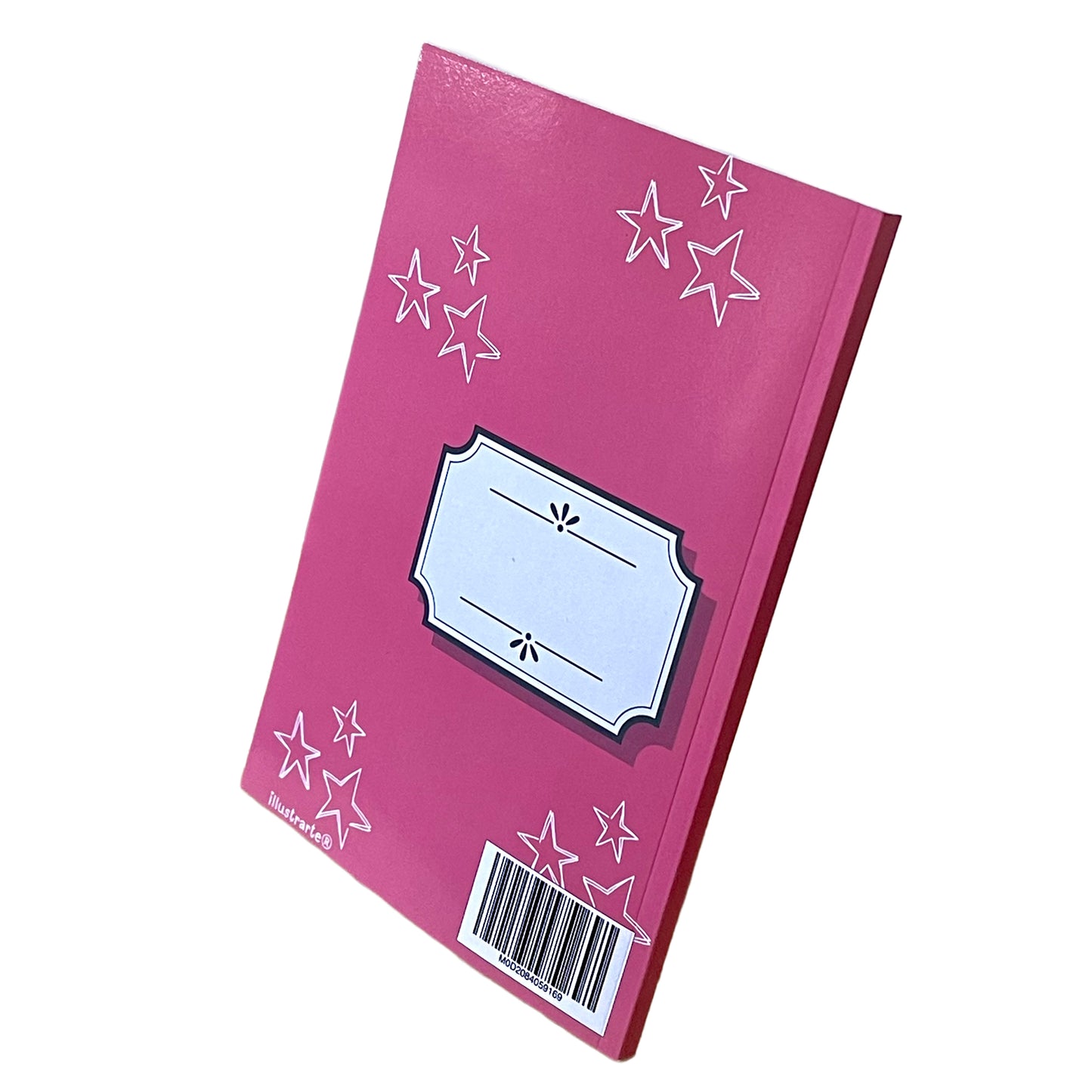 Cuaderno de Ballet “Sofía – Estrellas Blancas” – 6×9” (15,24×22,86 cm) – 120 Páginas Rayadas – Diseño illustrArte