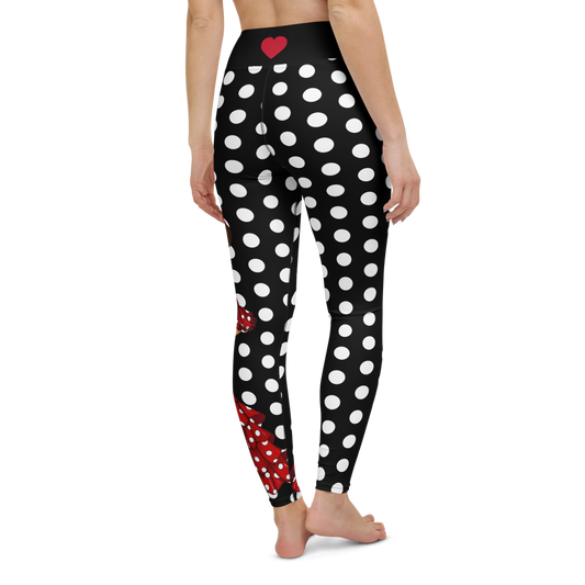 Mallas - Modelo Flamenca Pepa con lunares blancos