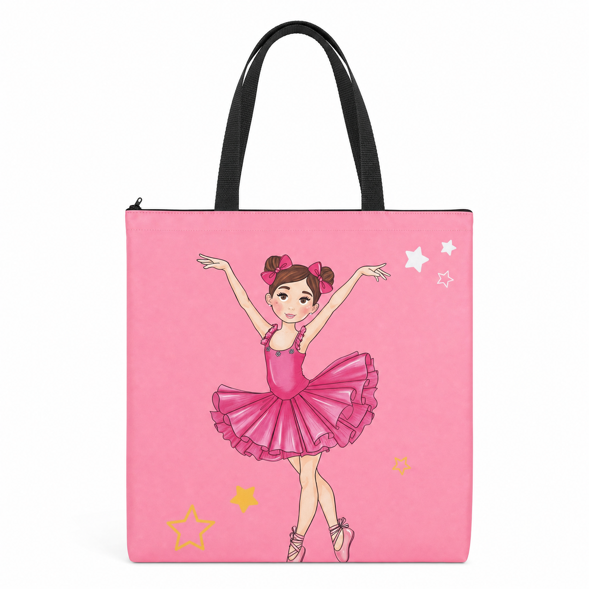 Bolsa de ballet con cremallera 40 x 40 cm - Marina Lisa, sin texto