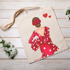 Bolsa tote Cádiz illustrArte – Macarena roja – vista 11
