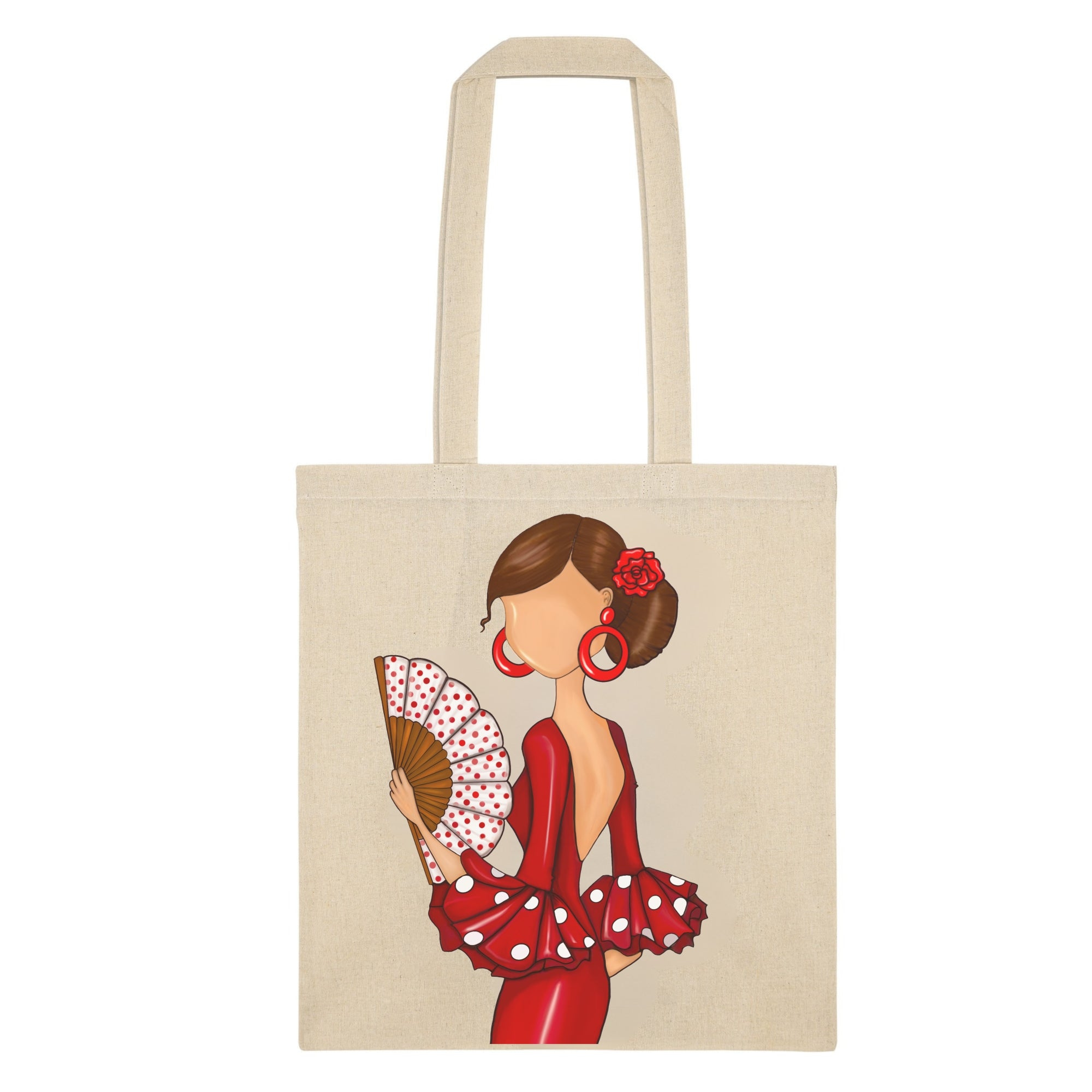 Bolsa tote Cádiz illustrArte 38 x 42 cm – diseño Pepa