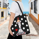 Bolsa tote Málaga illustrArte – Maite con lunares – vista 2