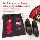 Bolsa para zapatos illustrArte – Macarena – malla transpirable