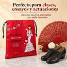 Bolsa para zapatos illustrArte – Pepa Feliz – malla transpirable