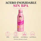 Botella térmica bailarina illustrArte 500 ml – diseño Marina (Sueña, Baila, Brilla) – vista 3