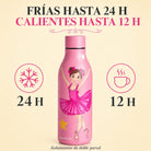 Botella térmica bailarina illustrArte 500 ml – diseño Marina (Rêve, Danse, Brille) – vista 5