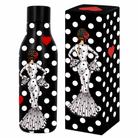 Botella térmica de acero inoxidable illustrArte 500 ml – diseño María Blanco sobre fondo negro