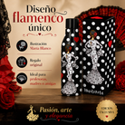 Botella térmica illustrArte 500 ml – diseño María Blanco sobre fondo negro – vista 7