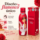 Botella térmica illustrArte 500 ml – diseño Pepa Feliz, flamenca de lunares – vista 8