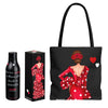 Pack Botella Térmica + Bolso Tote Málaga Flamenco | Diseño illustrArte | Idea de Regalo Original