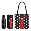 Pack Botella Térmica + Bolso Tote Málaga Flamenco | Diseño illustrArte | Idea de Regalo Original