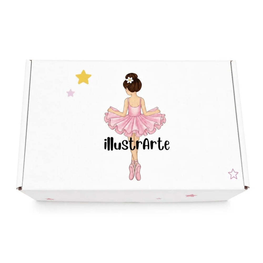 Caja de regalo illustrArte bailarina