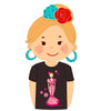 Camiseta Flamenca de Niñas De Algodón 100% Orgánico  -  Modelo Isabel – Solo disponible en Amazon