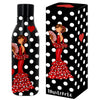 Botella de Acero Inoxidable 500 ml | Diseños Flamenca y Ballet | Arte, Color y Alegría
