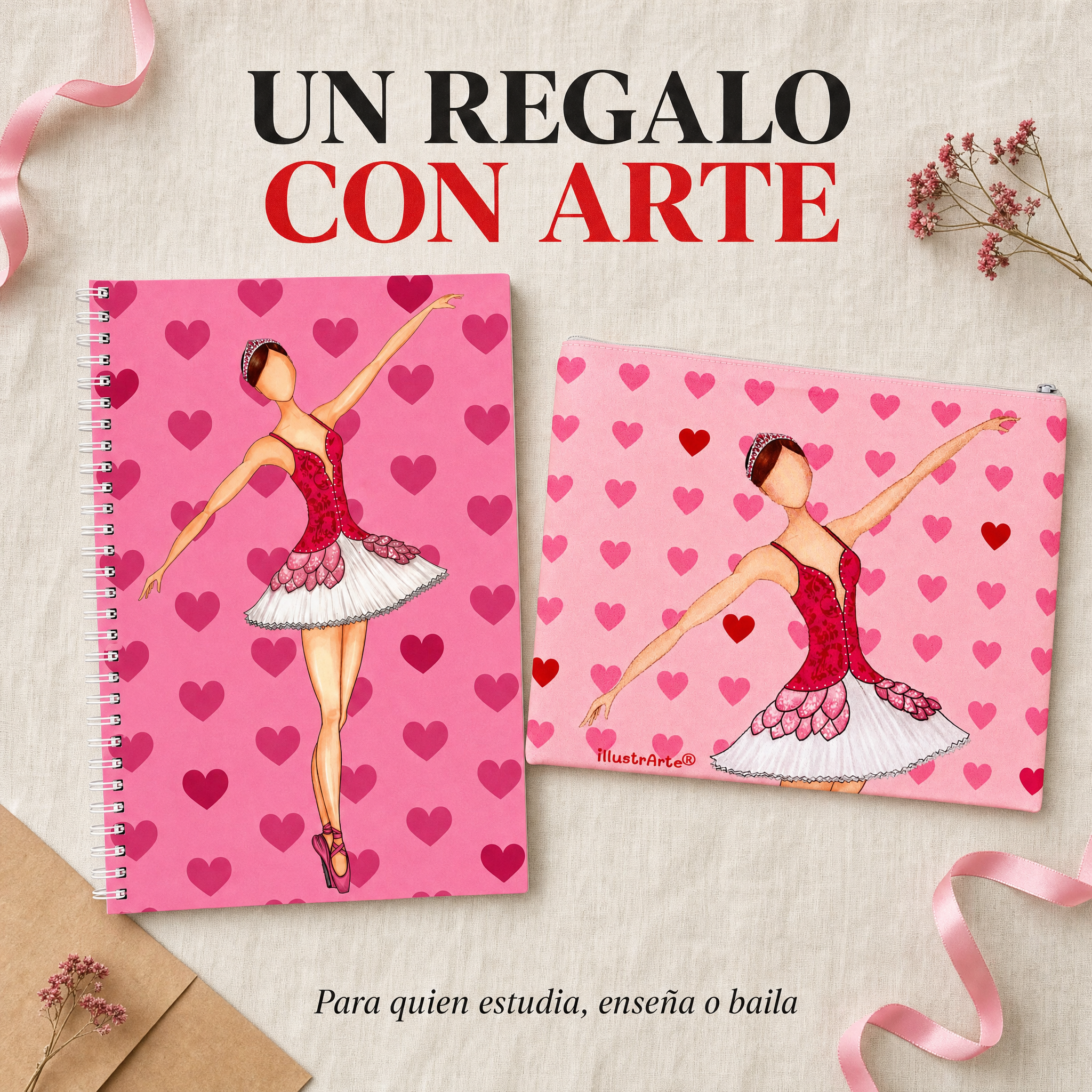 Pack Bailarina Mariela presentado como idea de regalo