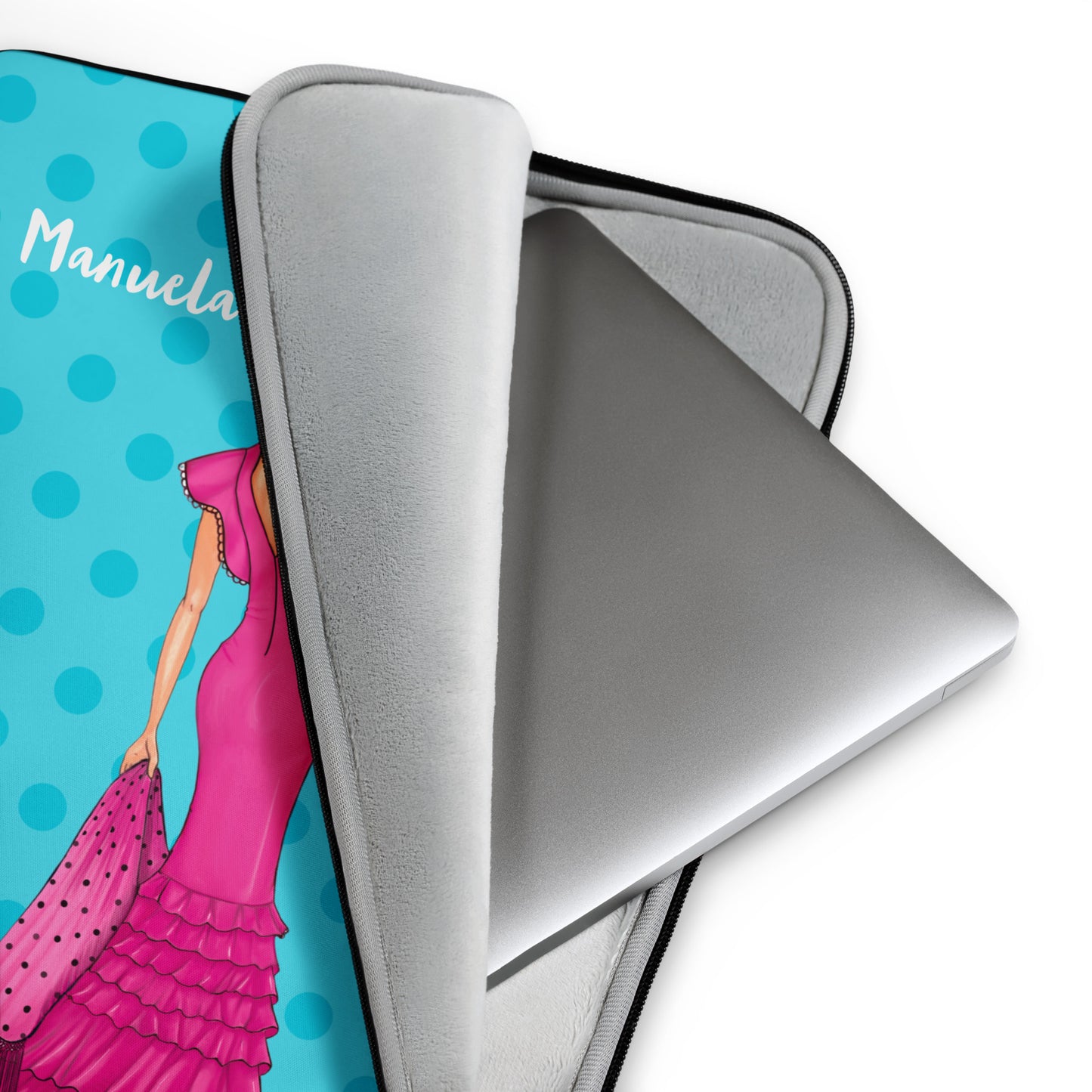 Bolsa para laptop personalizável - Flamenco Margary