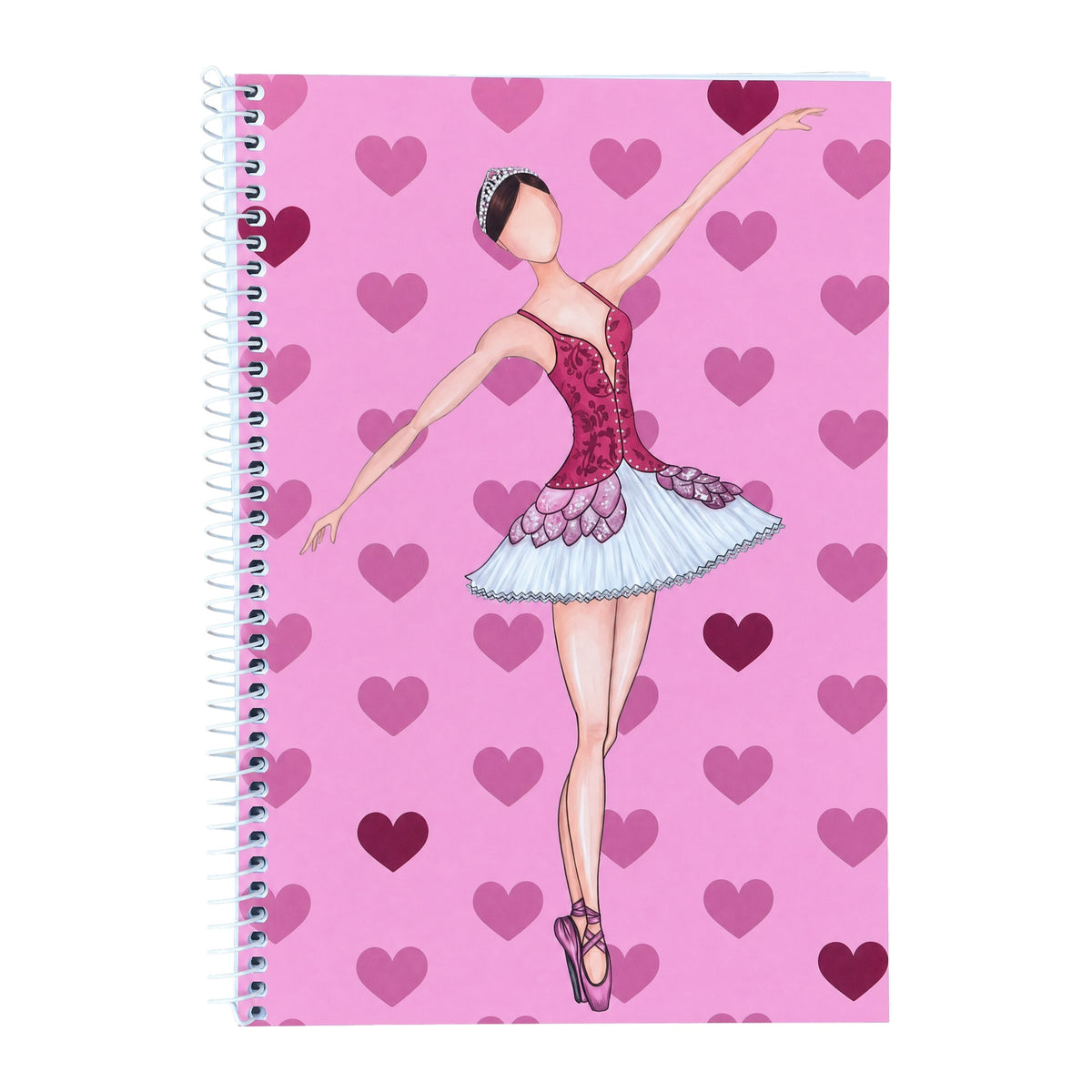 Libreta Bailarina Mariela illustrArte 17 x 24 cm – portada