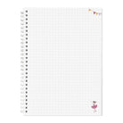 Libreta bailarina Marina, interior de cuadrícula con ilustraciones