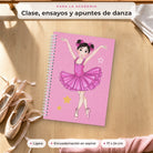 Libreta Marina en la academia de danza