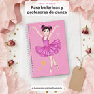 Libreta Marina, idea regalo para bailarinas y profesoras de danza