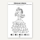Colorea por números