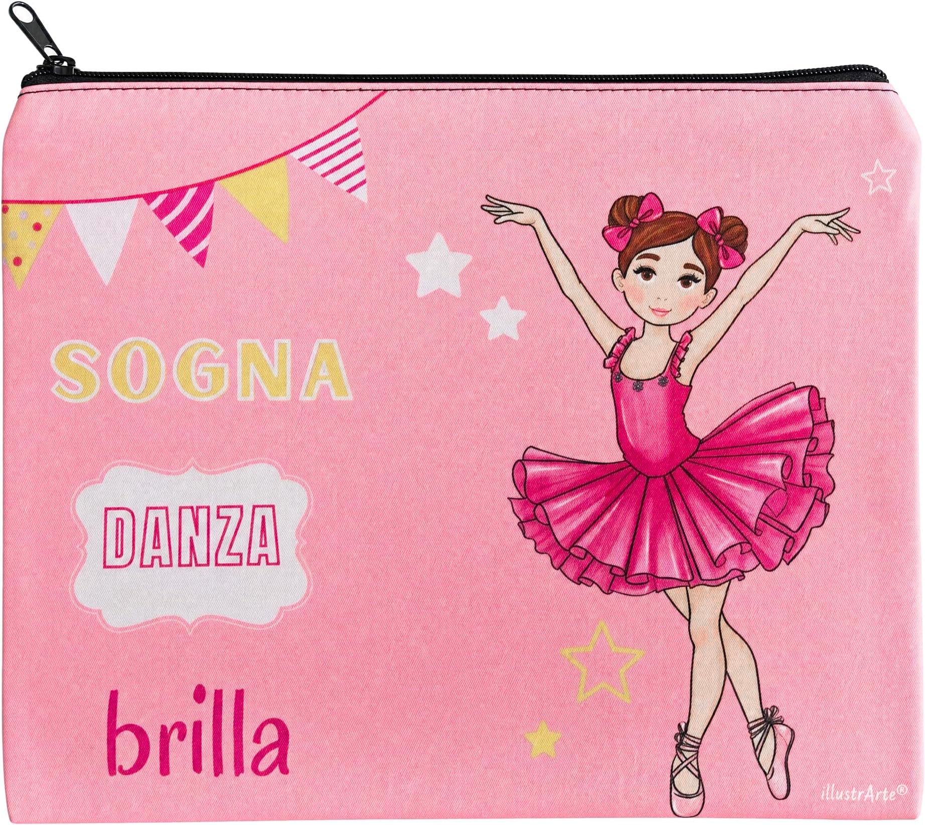 Neceser Granada illustrArte 22 x 17 cm – diseño Marina (Sogna, Danza, Brilla) – MAIN