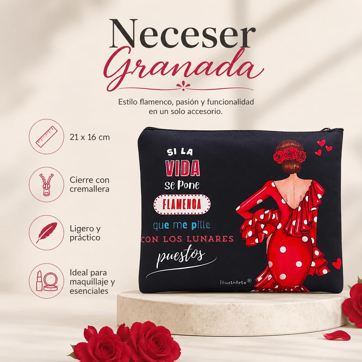 Pack Málaga + Granada Macarena con frase – vista 4